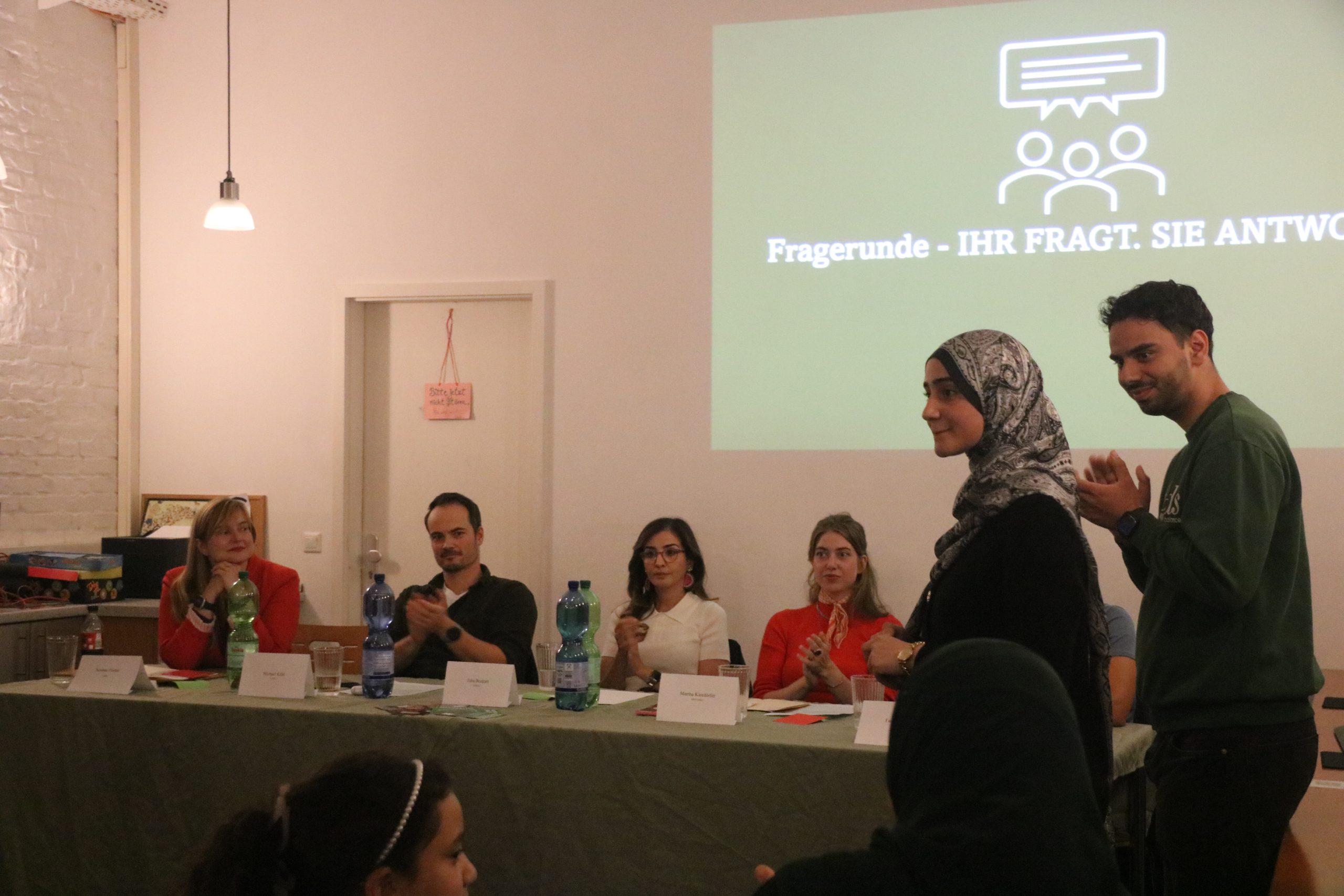 Diskussion Start, CR Malin Kraus